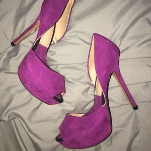 Zara collection || by basic violet pumps